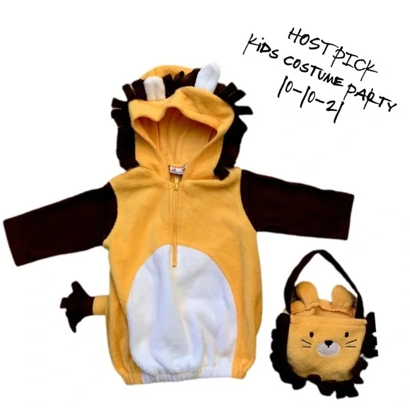 LION COSTUME W/ MATCHING BAG - Picture 12 of 12